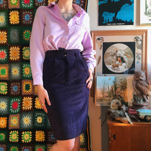 'THE SKY IS ALL VIOLET' SKIRT